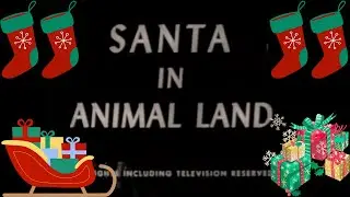 Retro Santa In Animal Land 1948 Short Movie Christmas Holiday Puppets