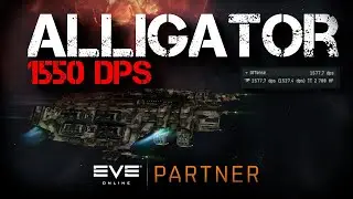 EVE Online.  Почему у него так много ДПСа? Аллигатор против с3. Тестим новый корабль.