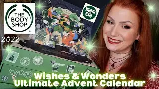 UNBOXING THE BODY SHOP BOX OF WISHES AND WONDERS ADVENT CALENDAR + 20% OFF ALL CALENDARS