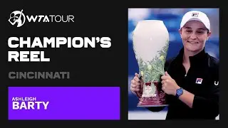 The hottest shots from World No.1 Ash Barty's PERFECT week in Cincinnati!