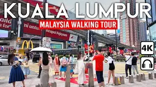 KUALA LUMPUR, Malaysia 🇲🇾 The Best City in Southeast Asia? | 4K Walking Tour