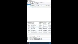 How to select  all records from a database table in mysql workbench