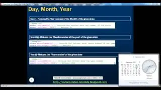 26  IsDate, Day, Month, Year and DateName DateTime functions in SQL Server