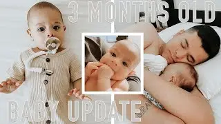 THREE MONTH BABY UPDATE!! (SLEEPING, EATING & TALKING UPDATE)
