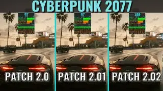 Cyberpunk 2077 - Patch 2.02 - RTX 3070 - Ryzen 5 7600 - 1440p - Benchmark