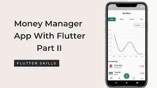 Flutter UI - Finance App UI Design Part II - Speed Code
