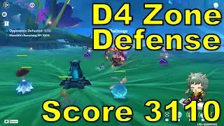 How I Get Score 3110 in D4 Zone Defense: Three Dimensional Defense
