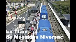 La navette ferroviaire Mussidan-Niversac est arrivée!