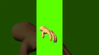Green Screen Male Hand | Green Screen effects | 