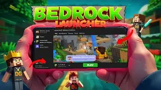 🔥 Finally the Bedrock launcher has been Released for Android!! 📱