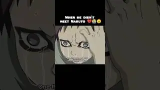 Gaara when he was alone 😕💔😭 vs when Naruto with him 🥀😍😊 