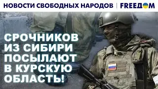 ☠️ Путин затыкает срочниками дыру в Курской области. "Новости свободных народов". FREEДОМ