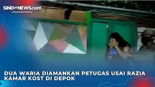 Dua Waria Diamankan Petugas Usai Razia Kamar Kost di Depok