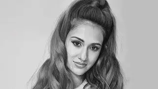 Pencil Drawing Timelapse | Drawing Disha Patani