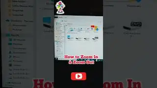 How to Zoom In and zoom out screen in PC & Computer | shortcut keys 