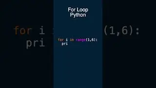For Loop in Python
