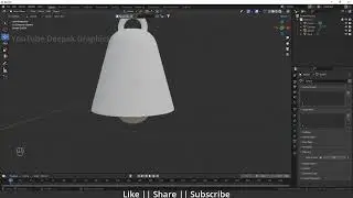 How to model 3D Bell icon in Blender 3.1|| Blender Tutorial