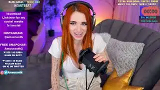 Amouranth's stomach growling compilation 