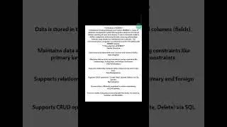 RDBMS Explained: Definition, Characteristics, and Key Components