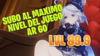Subo a AR 60 y Subo a FURINA al 89... casi 90 xd | Genshin Impact