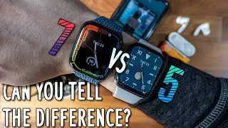 Apple Watch 45mm Series 7 vs. 44mm Series 5: Worth The Upgrade? | Unboxing, Review, & Comparisons!