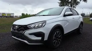 2023 LADA VESTA CROSS. Start Up, Engine, and In Depth Tour.