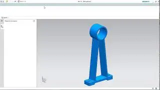 NX CAE Процесс создания расчетной модели, запуск на решение и просмотр результатов