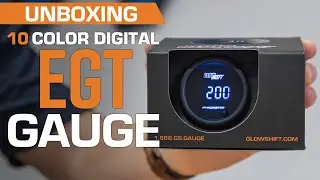 Unboxing | GlowShift 10 Color Digital Pyrometer EGT Gauge