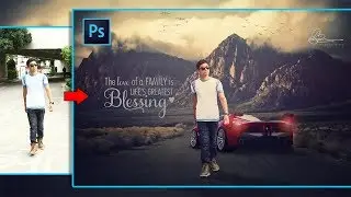 Movie Poster Photo Manipulation in Photoshop