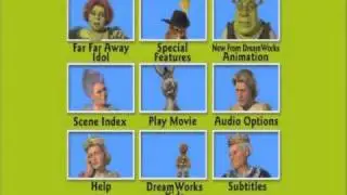 Shrek 2 DVD Menu  with Donkey