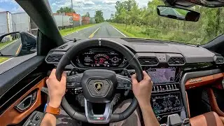 2023 Lamborghini Urus S - POV Test Drive (Binaural Audio)