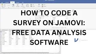 How to code a survey on Jamovi
