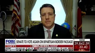 Biden will lose in November because of the 'wide open border'： Rep  Pat Fallon mp4