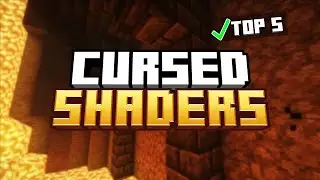 Top 5 Cursed Shaders for Minecraft 1.21.1