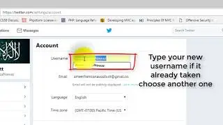 How to change \ rename Twitter username || Twitter Help