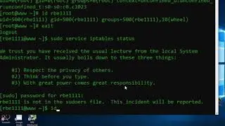 Linux create a new user and configure sudo