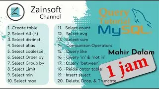 Mahir Query MySQL Database dalam 1 Jam