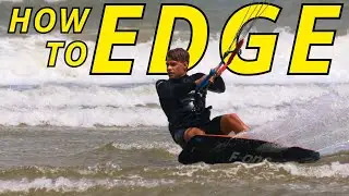 How to RIDE or EDGE on a Kiteboard | Learning to Kitesurf Ep. 10