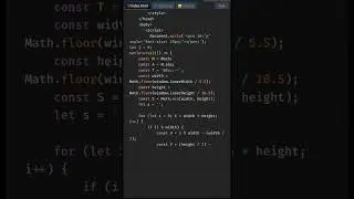 ASCII LOVE ❤️ | JavaScript Animation #shorts #coding #JavaScript