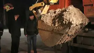 ГУП РК КРЫМТЕПЛОКОММУНЭНЕРГО   Ночная работа аварийной бригады