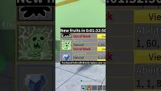 Cool Fruit on Stock 4 #bloxfruits #roblox