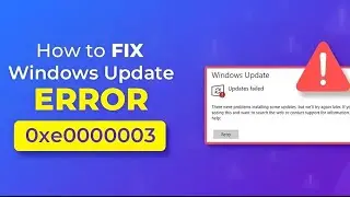 🔧 Fix Windows Update Error 0X80070643 in Windows 10/11: 2024 Guide