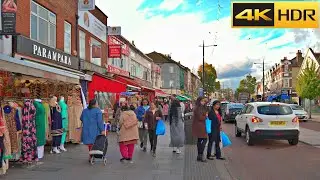 🪔🪔London Diwali Shopping Walk - 2021 🎇Southall Walking Tour in Diwali [4K HDR]