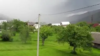 Яремче. Шторм.