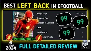 Best Lb in efootball | speeding bullet T Hernandez full detailed review | 2024
