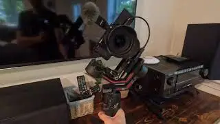 DJI Ronin RS3 with Sony ZV-E10 and RavenEye Image Transmission  - Active Track Demo
