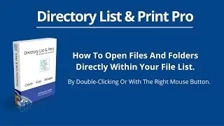 How to Open Files And Folders Directly Within Your File List