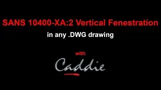 SANS10400-XA:2 Vertical Fenestration