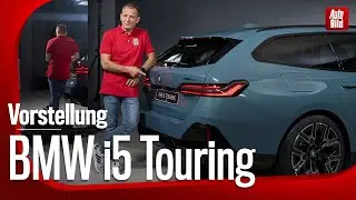 BMW i5 Touring (2024) | So sitzt es sich im elektrischen 5er-Touring | Vorstellung mit Holger Preiss