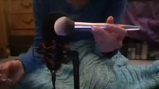 ASMR ~Noodle~ Foam Microphone Brushing, Whispers, Rambles, Taps